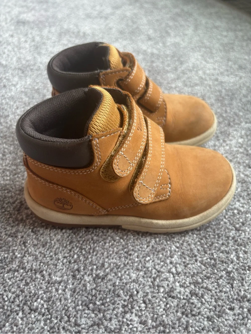Timberland Kids Velcro Boots